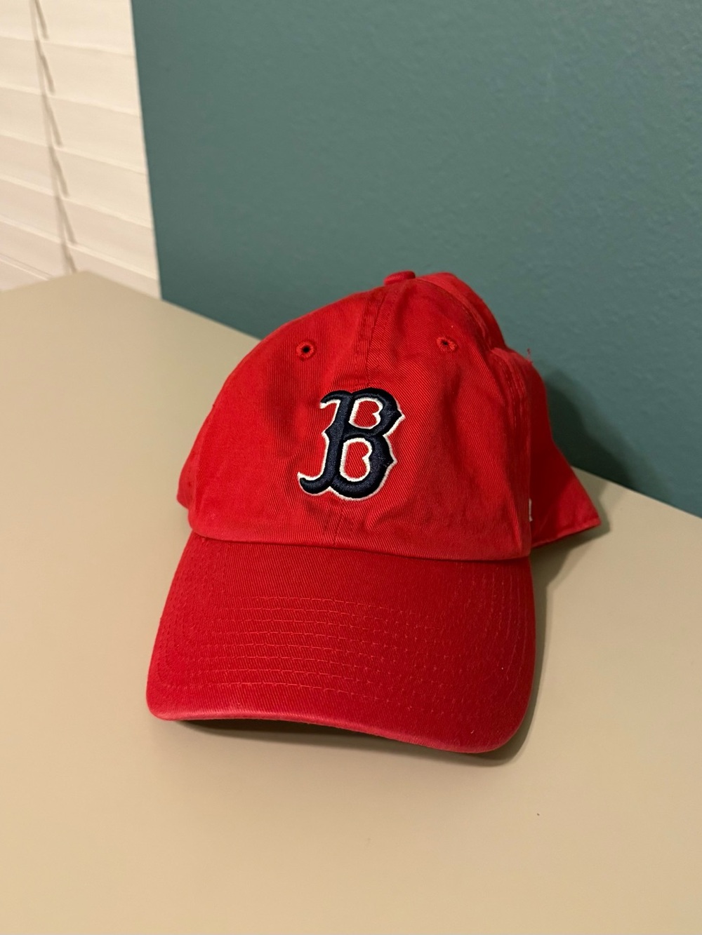 '47 Boston Red Sox Clean Up Red Adjustable Strap Hat Dad Cap New